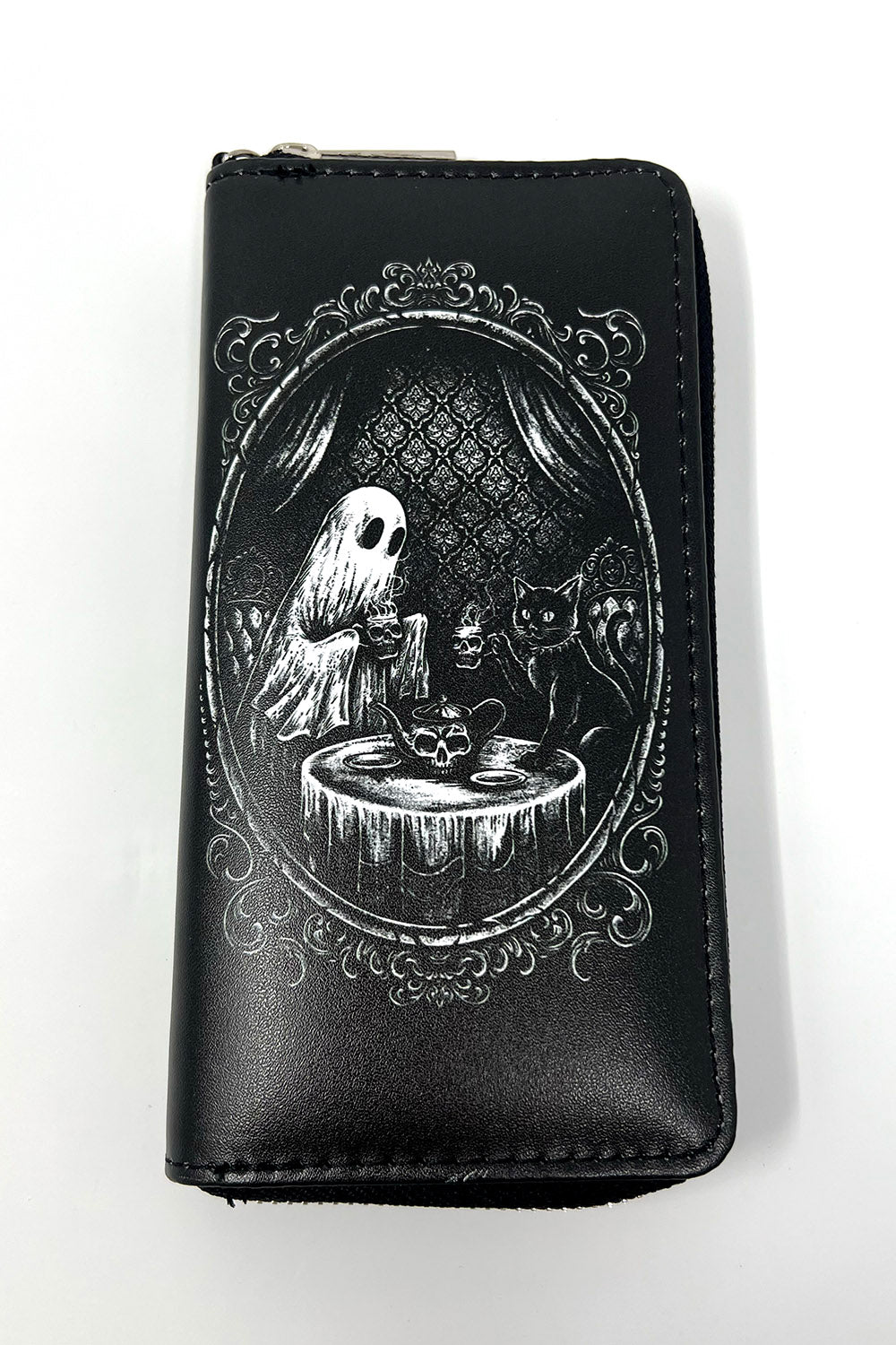 gothic cat wallet