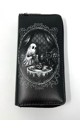 gothic cat wallet