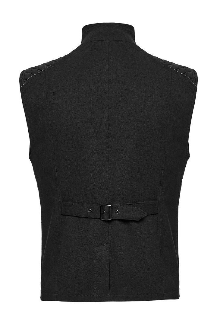 mens cyber punk sleeveless top 