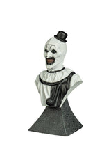 creepy clown terrifier bust statue