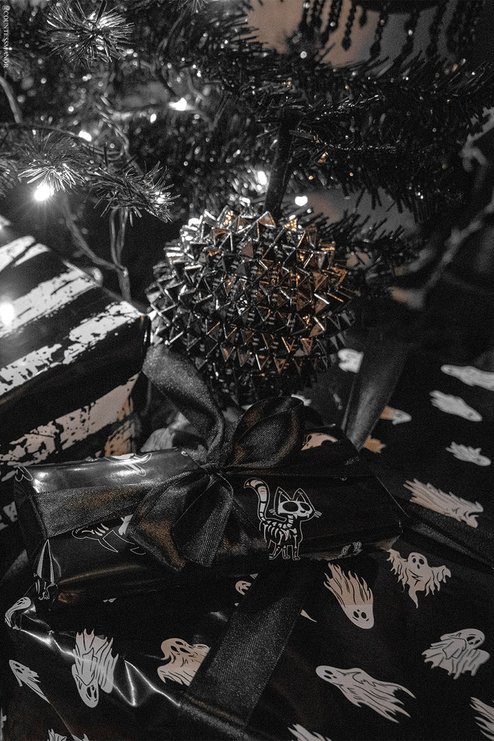 skeleton wrapping paper 