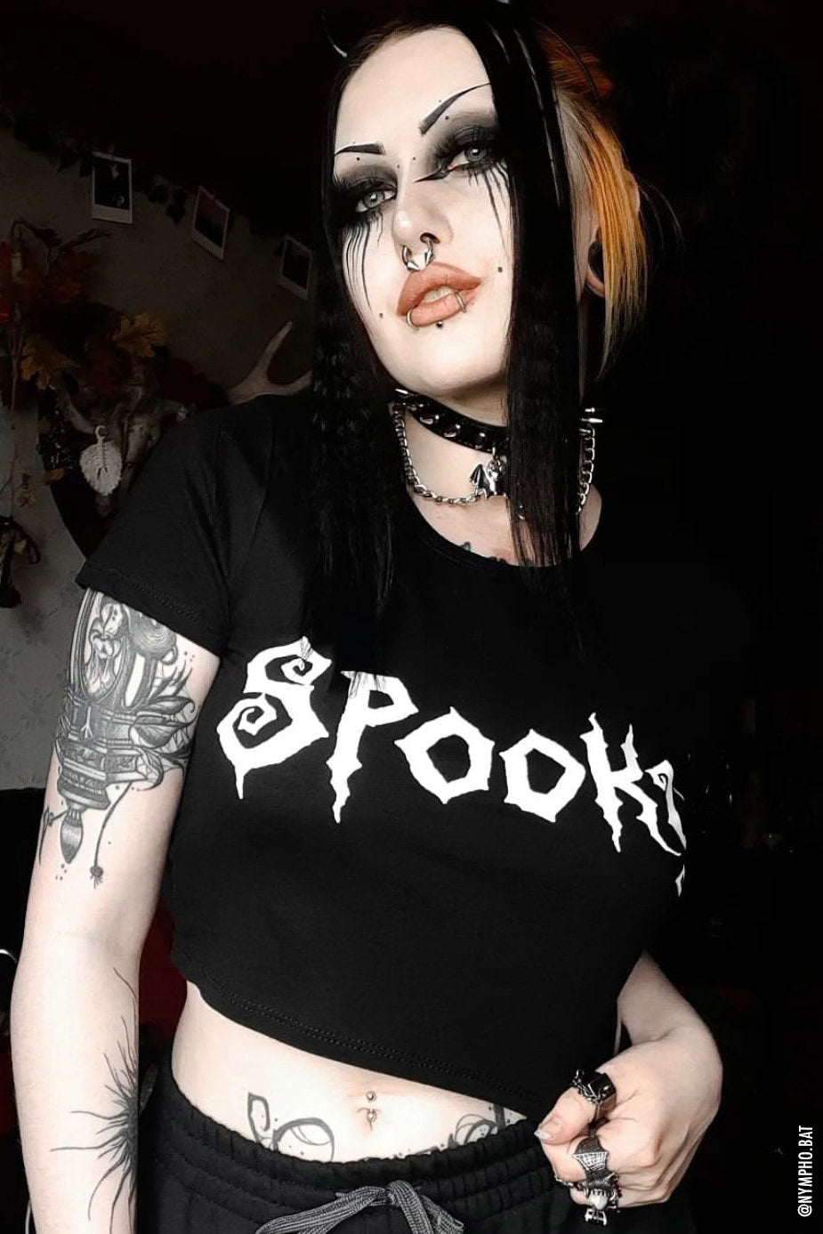 Spooky Crop Top