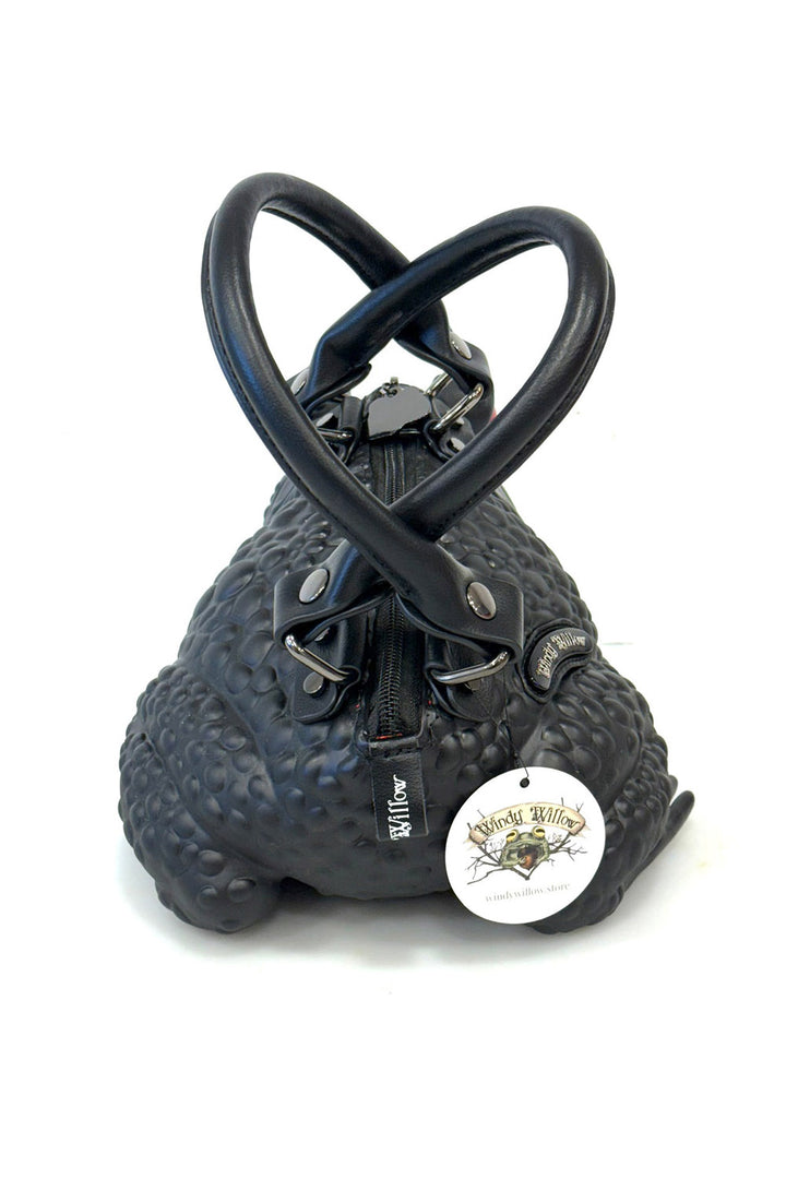 witchy halloween toad purse