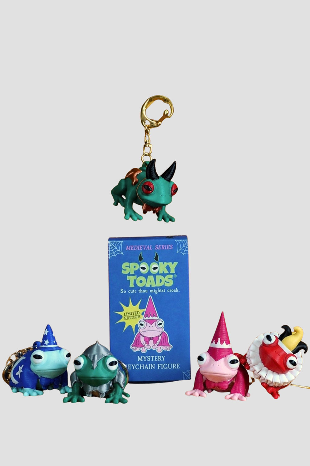 medieval renaissance faire toad keychains