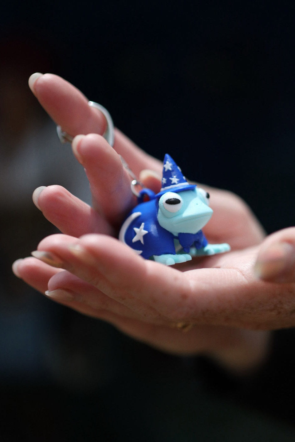 lady moon co medieval renaissance faire toad keychains