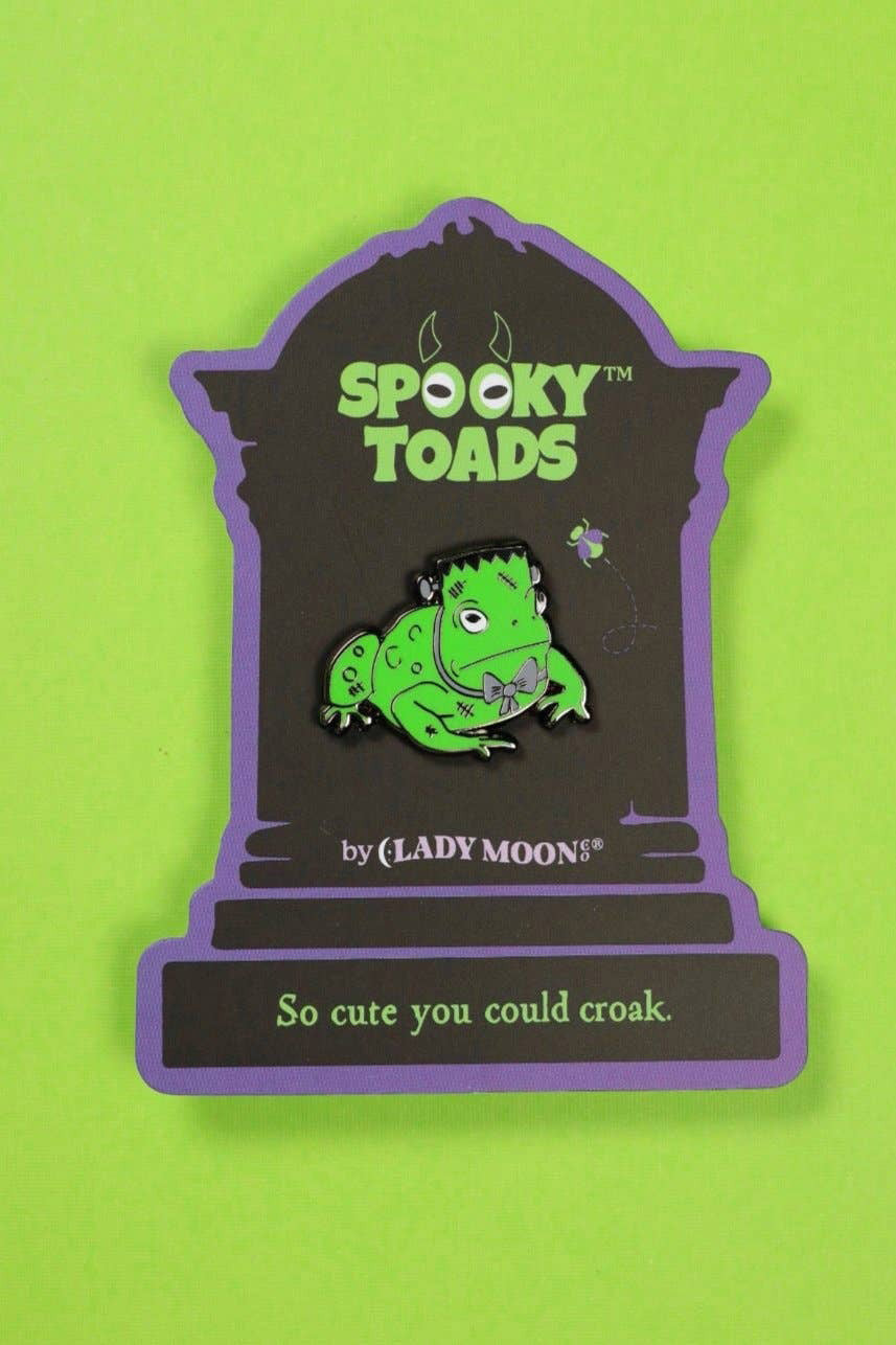 Frankentoad Enamel Pin