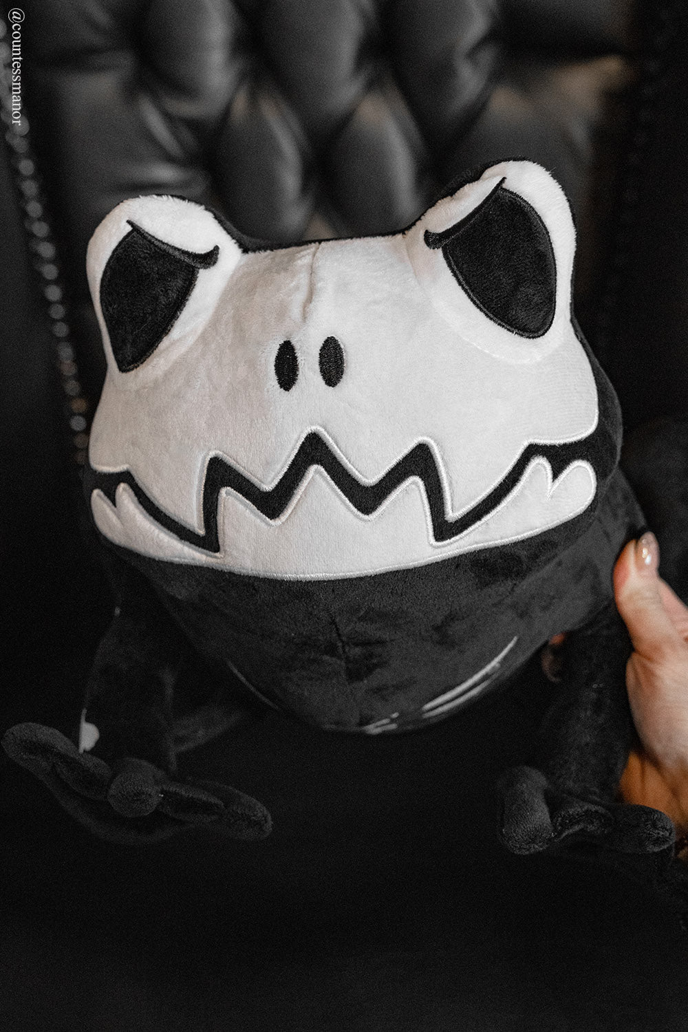 dia de los muertos skeleton frog stuffed animal