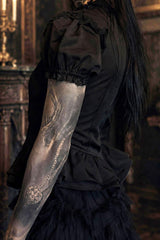 puff sleeve victorian blouse