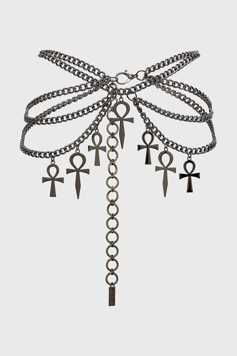 gothic ankh symbol chain