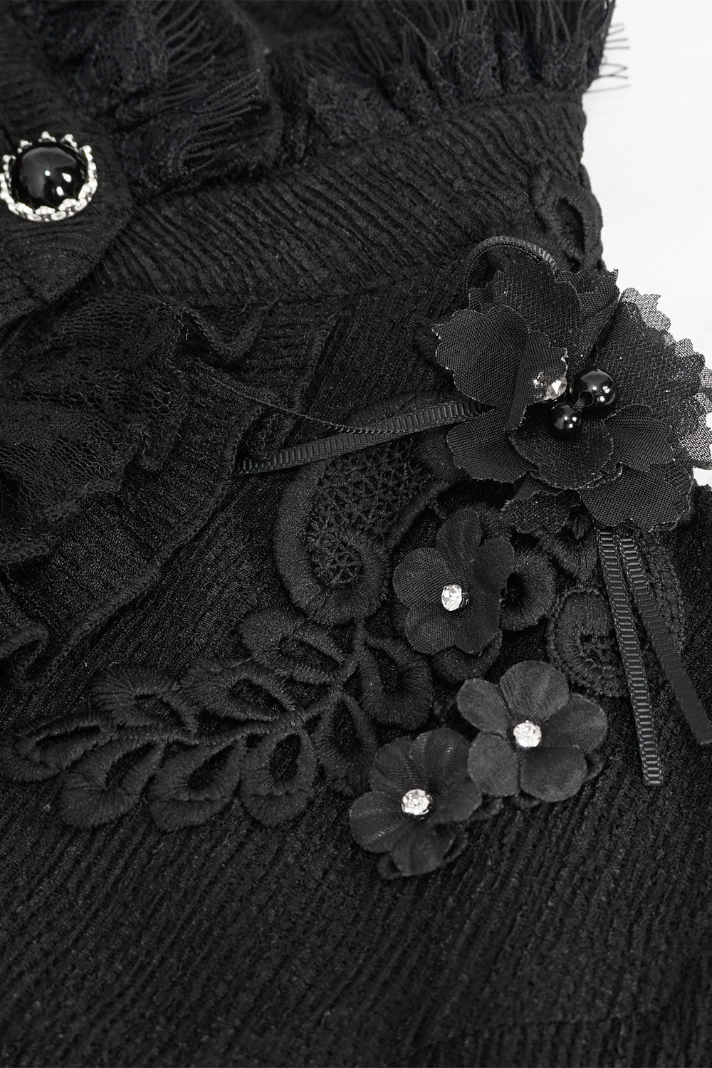 gothic floral top