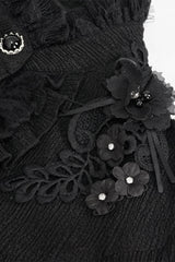 gothic floral top