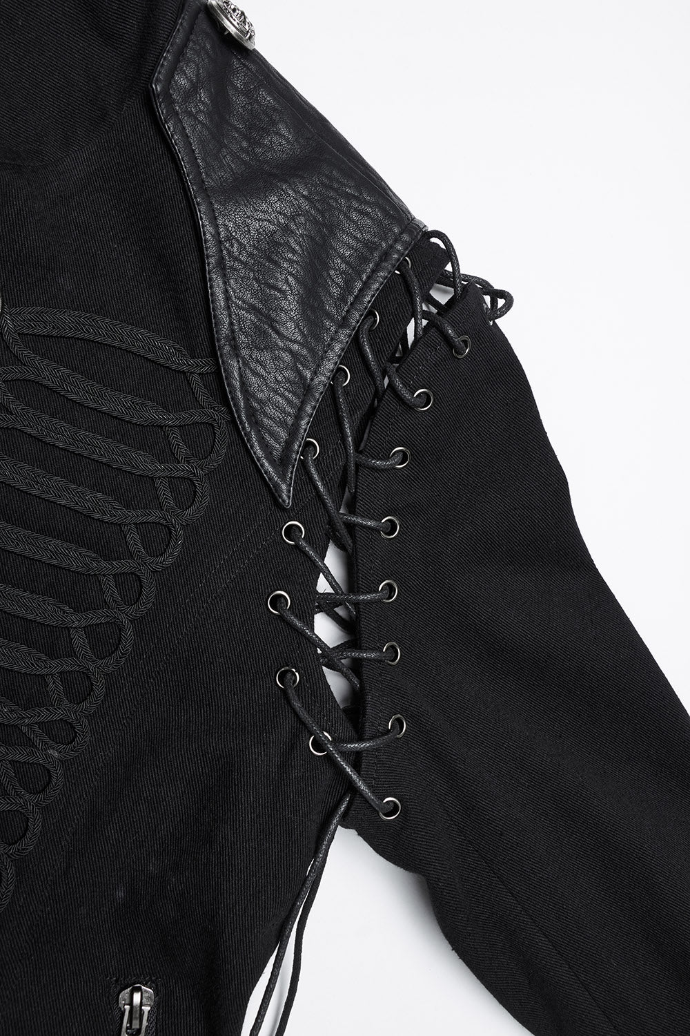 Death March Military Goth Jacket