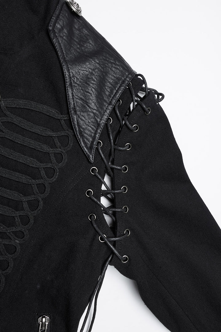 Death March Military Goth Jacket