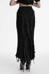 womens lace up corset skirt
