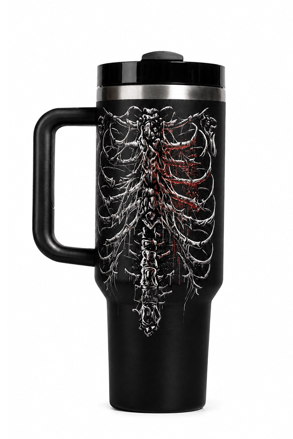 Bleeding Heart Skeleton 40oz Tumbler