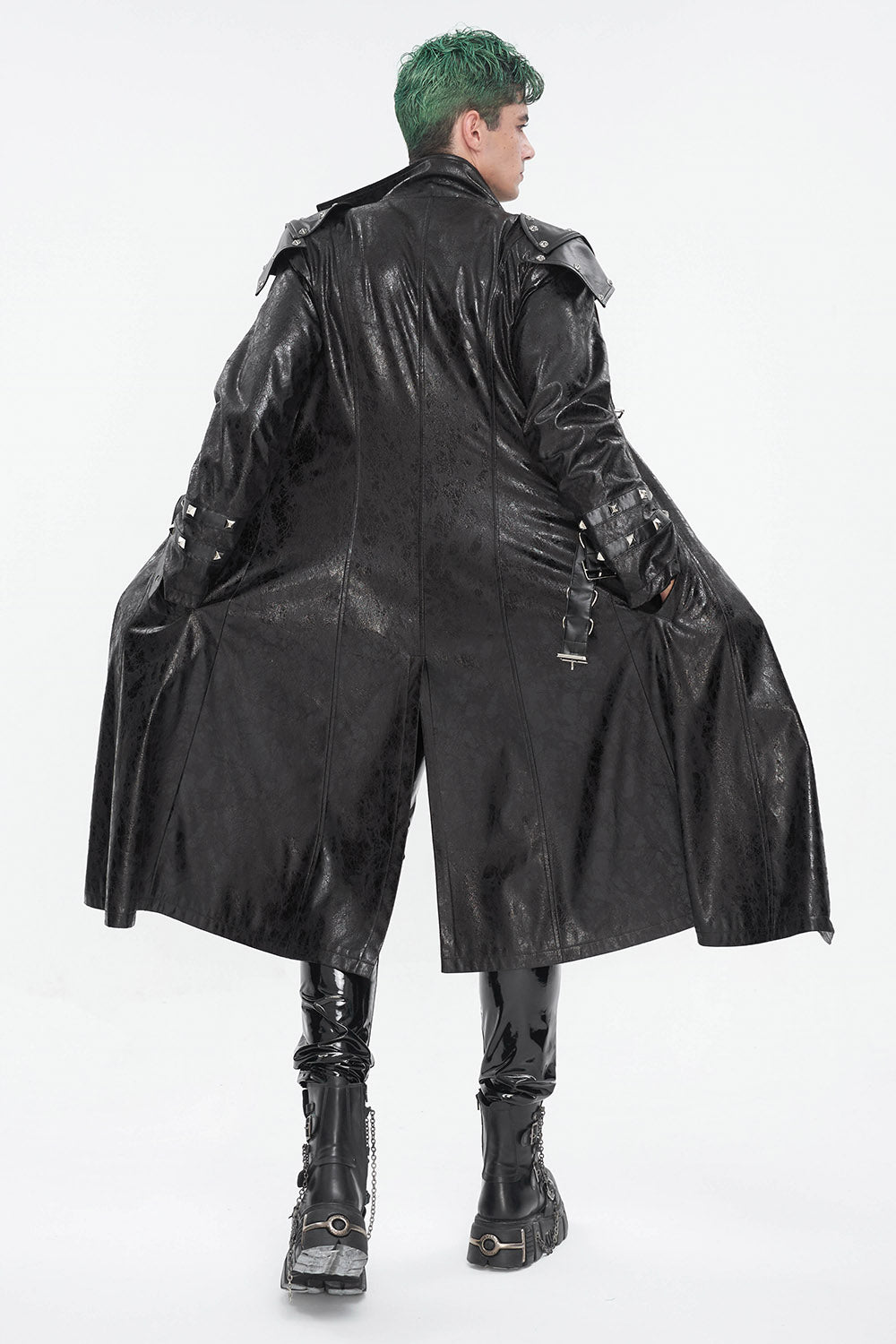 black rave gothic jacket