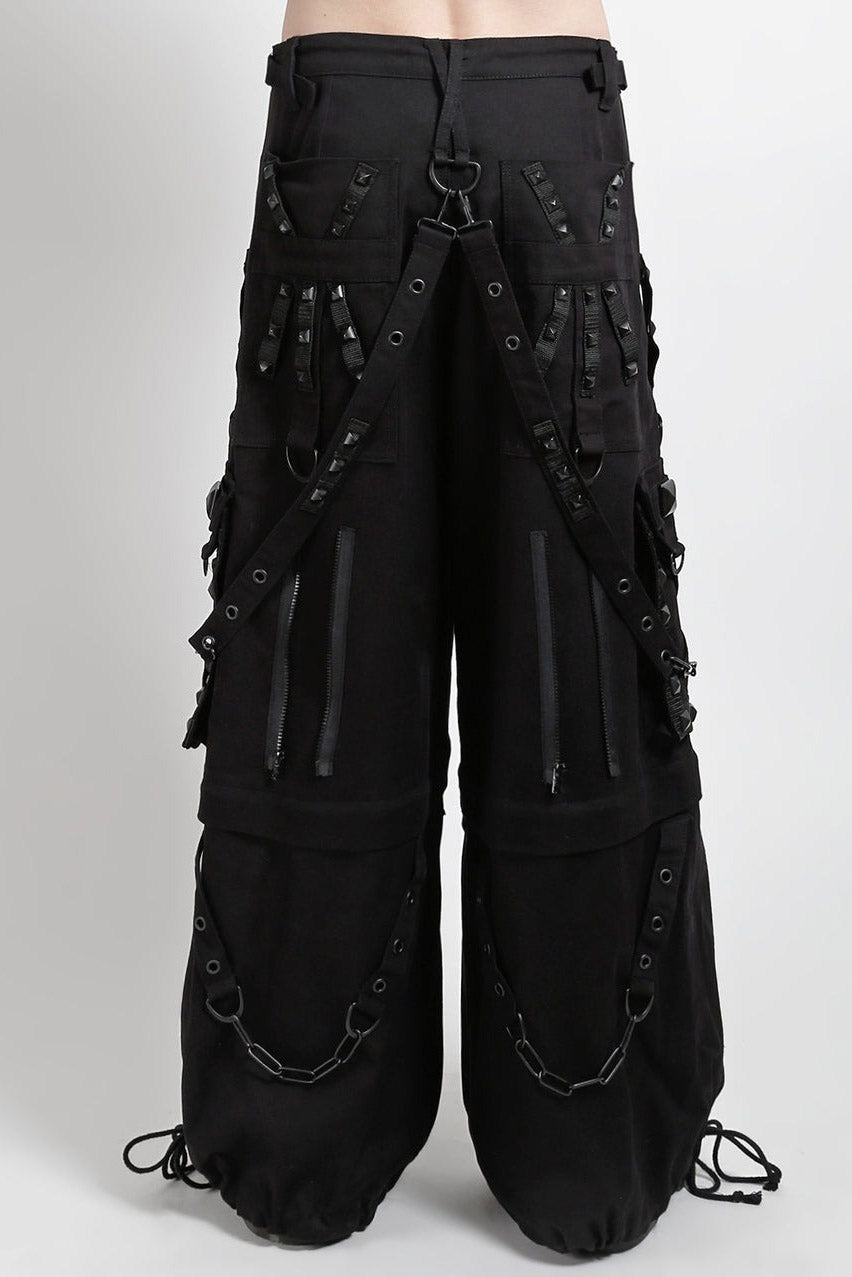 mens studded tripp NYC baggy cargo pants