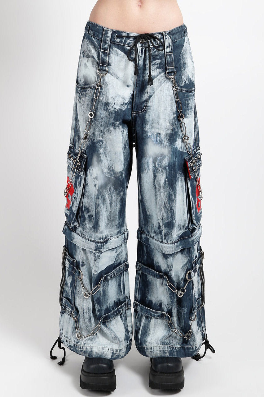 Tripp NYC Skull Pants [Indigo Denim Storm Wash]