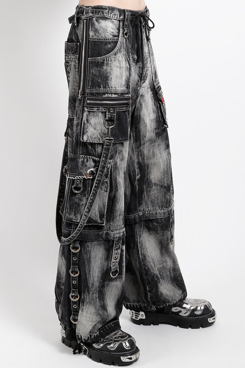 最終値下げ早い者勝ちTRIPP NYC ブラックスタッズジャケット XL 短丈 Tripp NYC Zip Lock Storm Wash Pants [Black Denim] – VampireFreaks