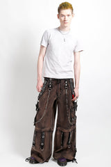 mens chain strap grunge goth clothing