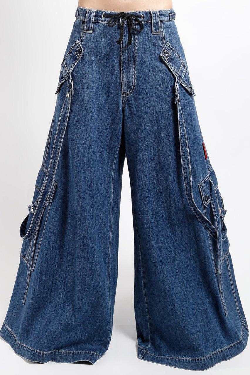 big baggy raver jeans