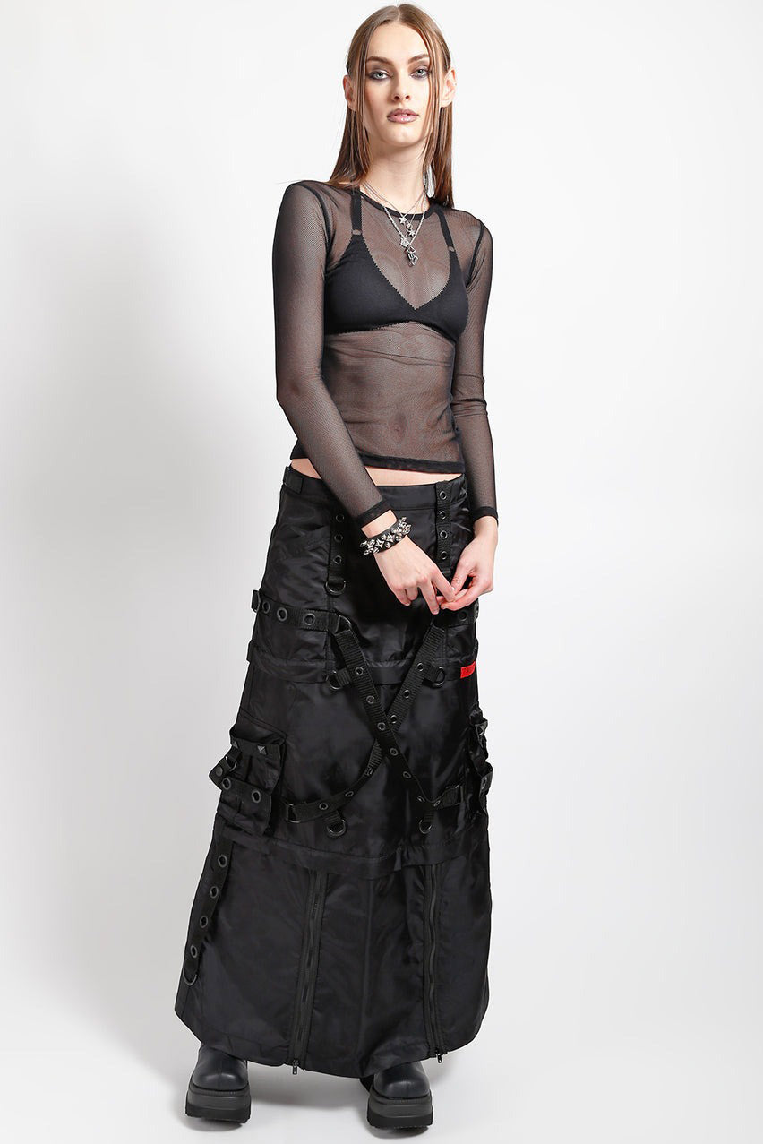 Tripp NYC Zip Off Mega Nylon Skirt – VampireFreaks