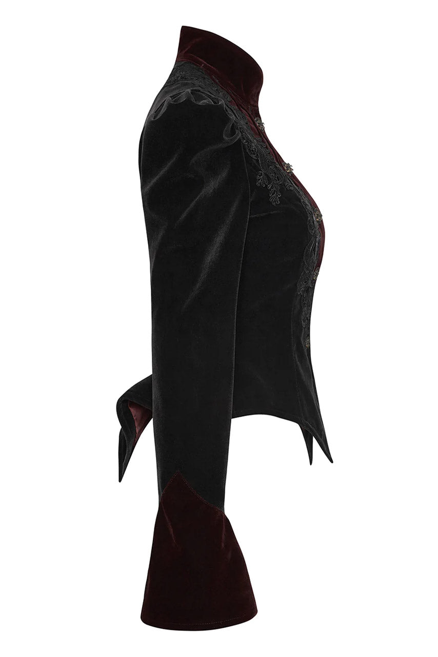vampire goth jacket for women