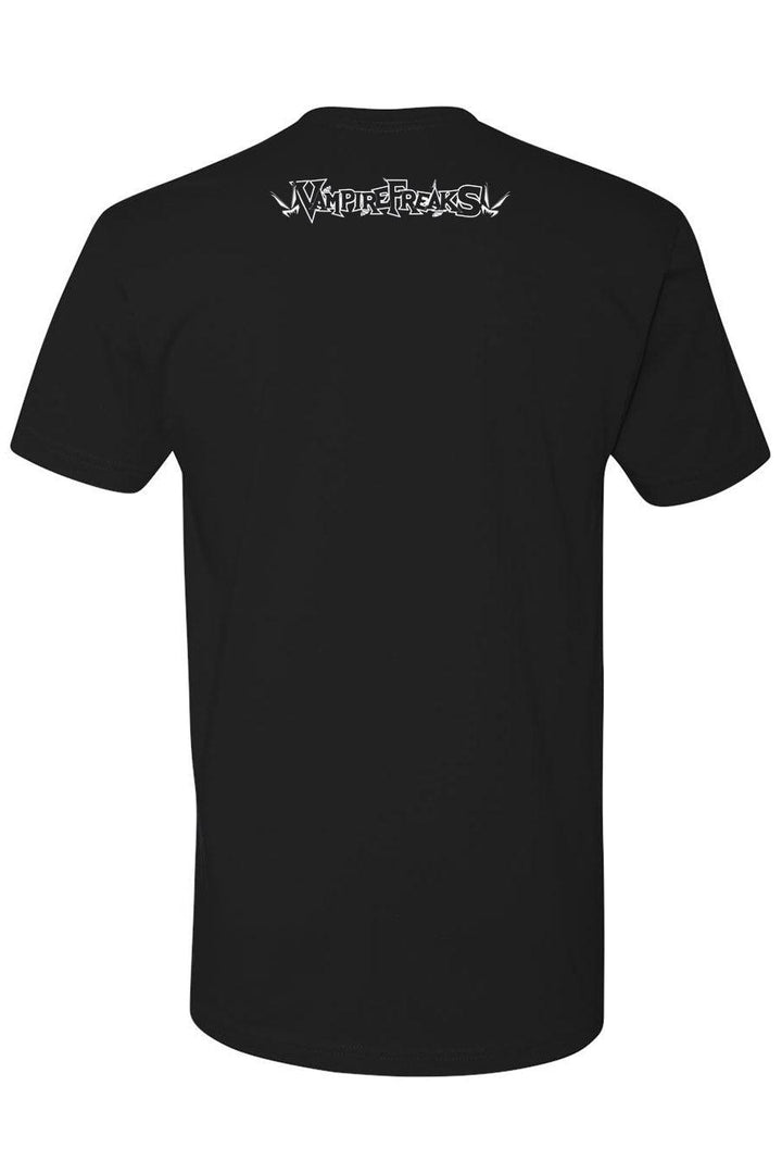 black short sleeve gothic t-shirt