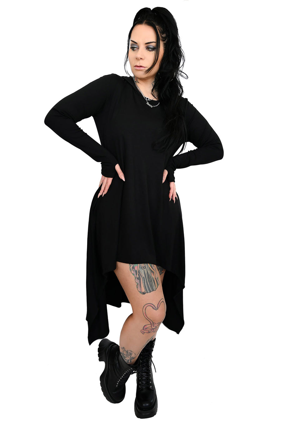 Creature of the Night Hooded Tunic