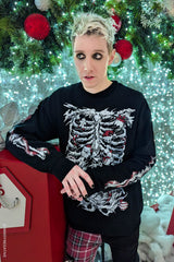 mens ugly emo christmas sweater sweatshirt