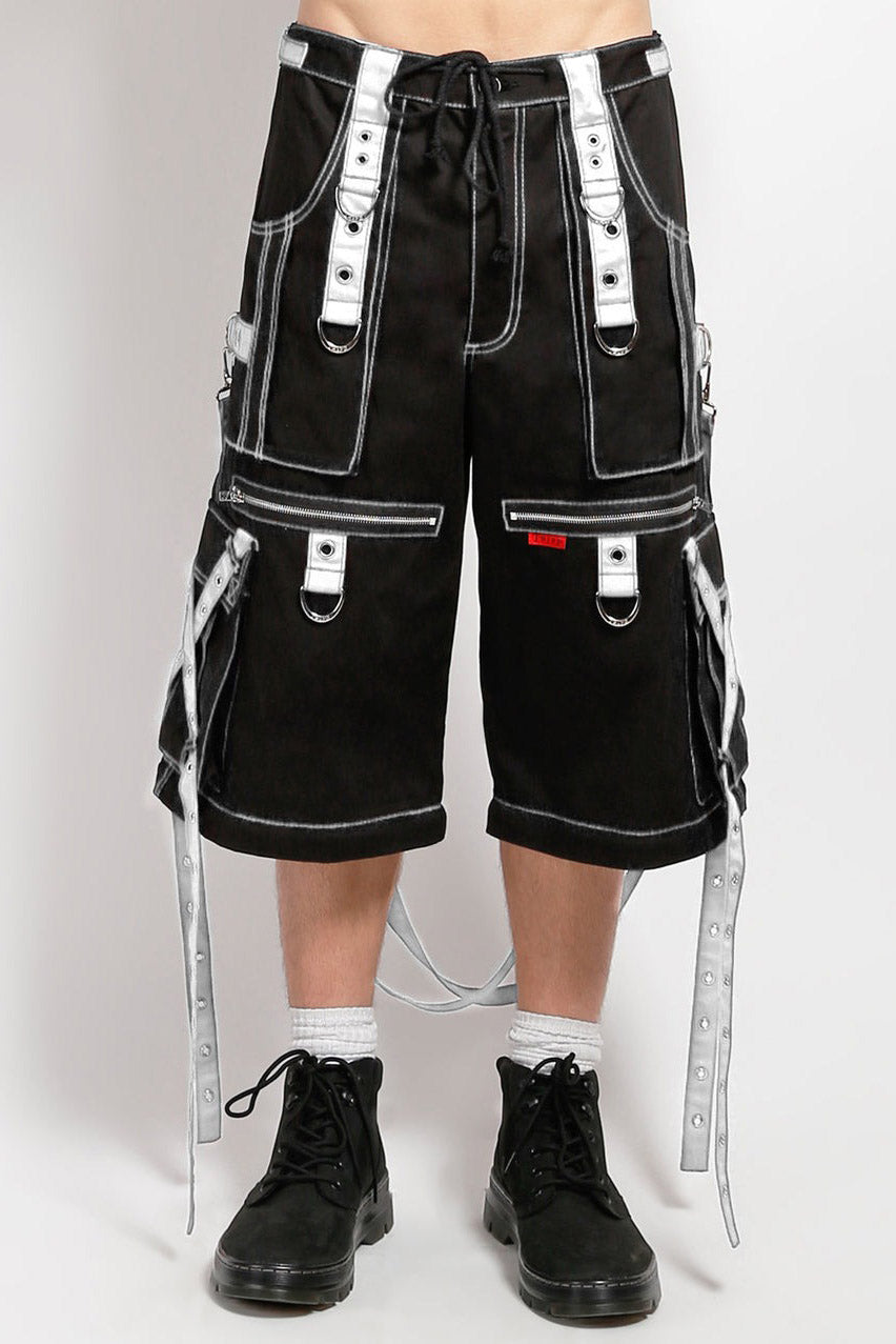 Tripp NYC X-Strap Zip Off Pants [Black/White] – VampireFreaks
