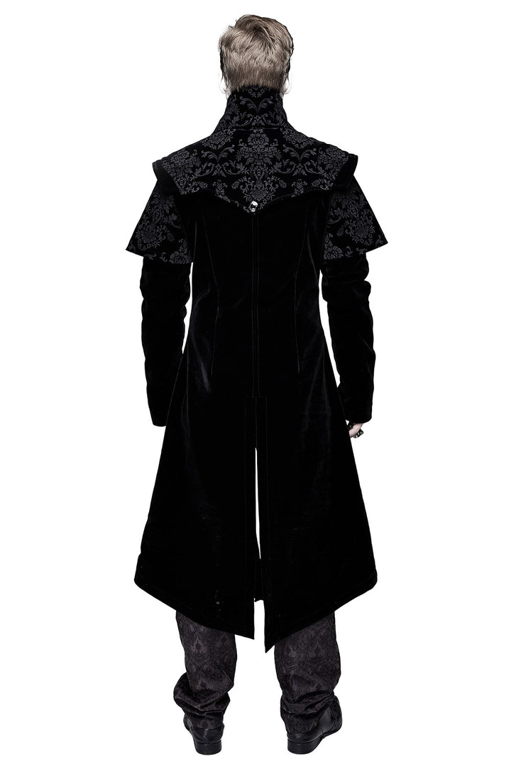 plus size gothic mens vampire coat