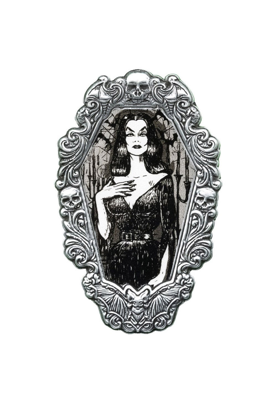 vampira collectors pin