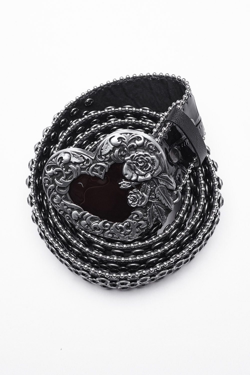 romantic goth ornate belt buckle belt