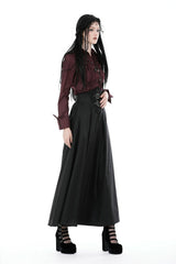 cuffed cuffs gothic top