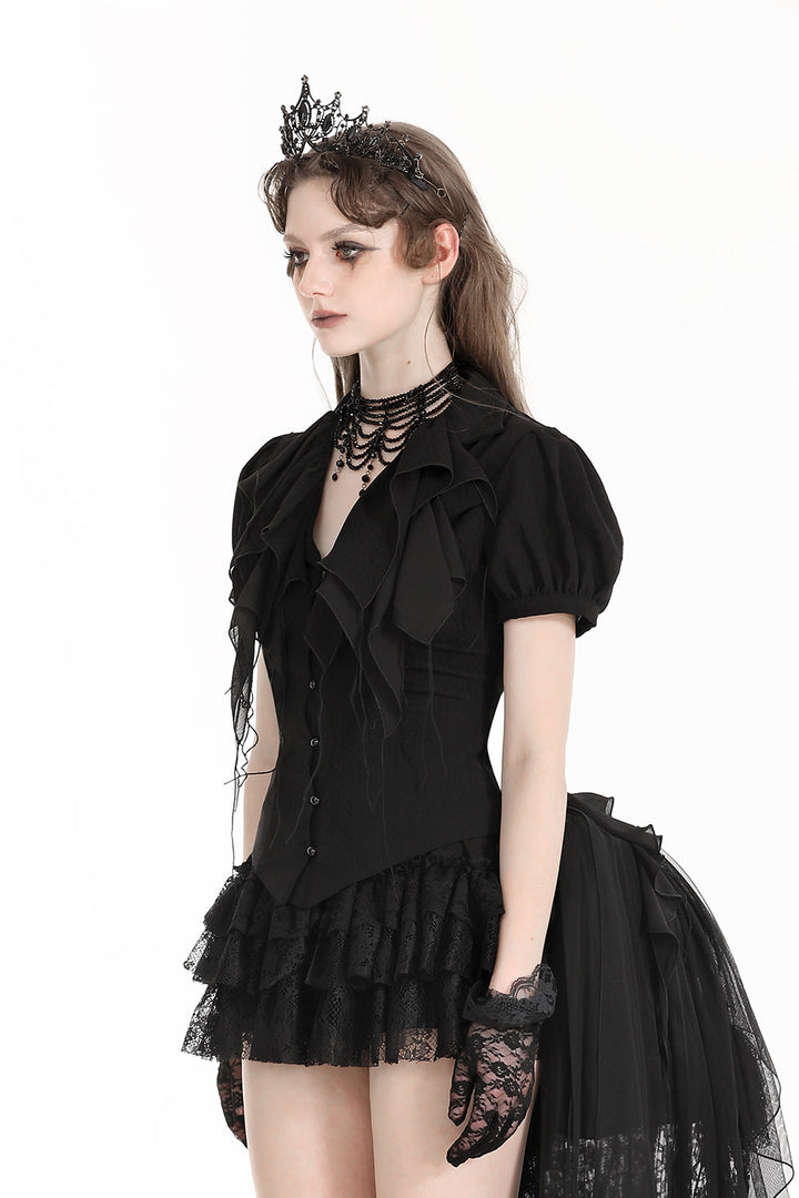 tattered gothic top