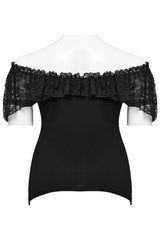 witchy irregular hem blouse