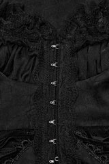 womens gothic long sleeve top