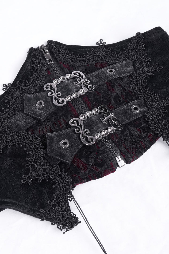 gothic ornate buckle vampire gothic corset belt