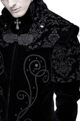 renaissance medieval goth mens vampire coat