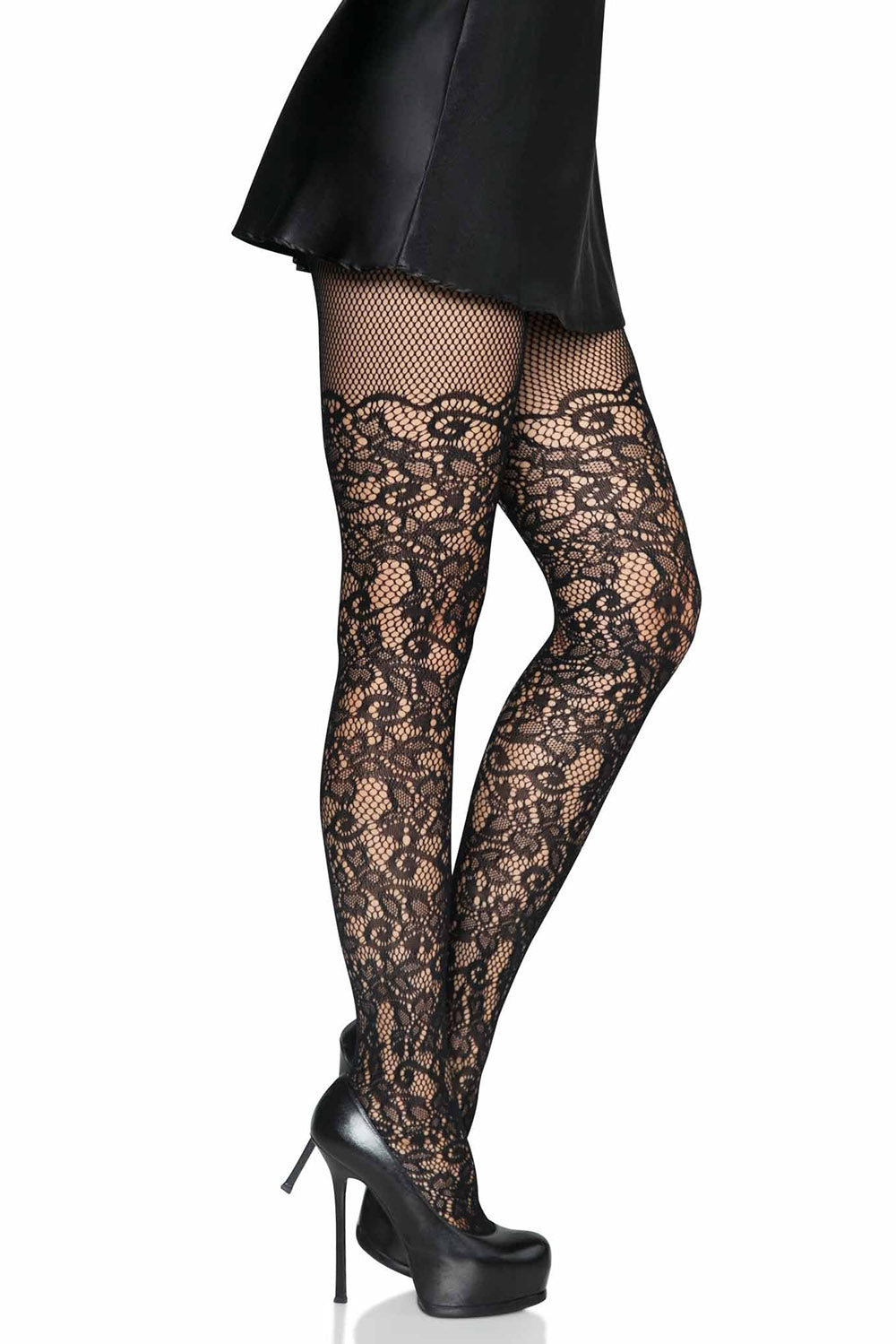 Tattoo Lace Stockings