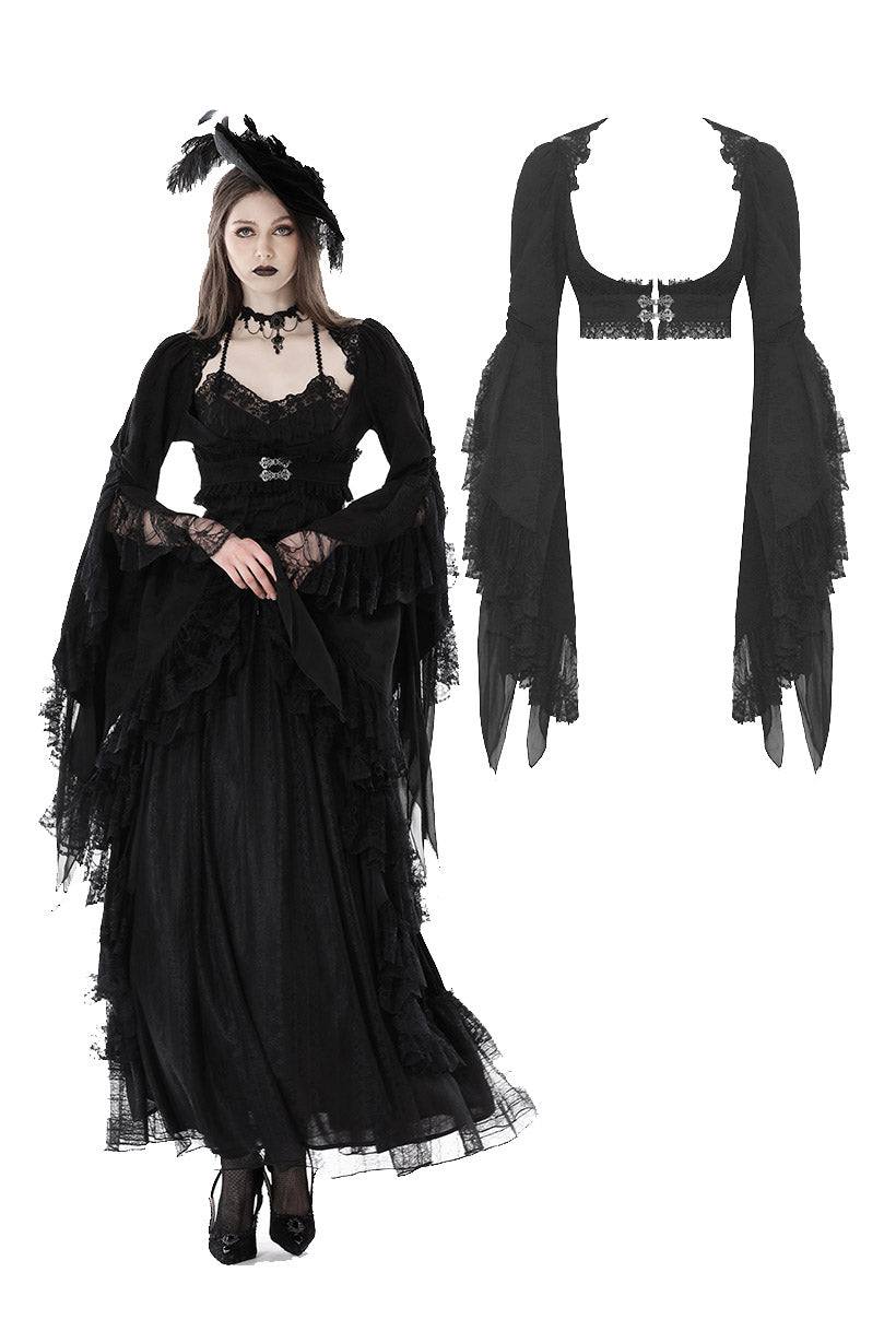 Vampiren Victorian Goth Bolero