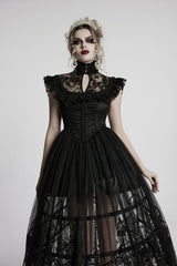 gothic prom dress