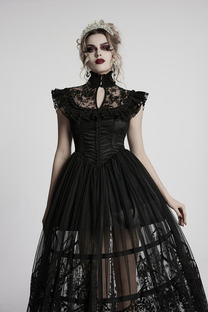 gothic prom dress