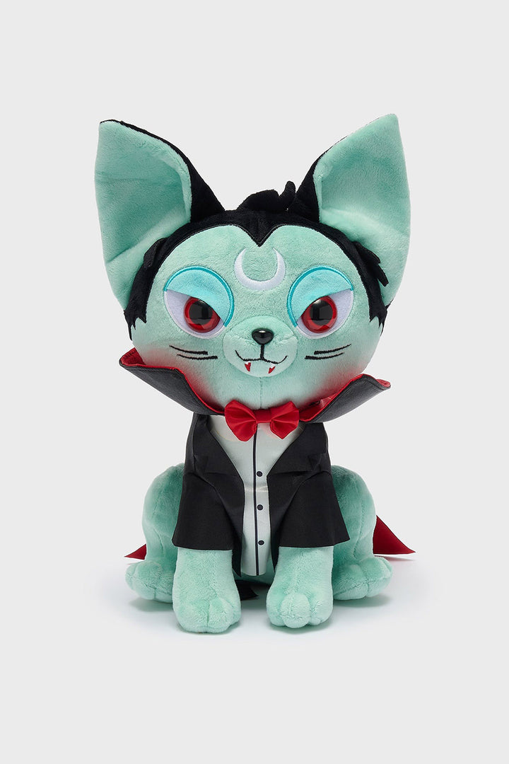 creepy cute vampire kitty cat plush toy
