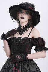 elegant regal gothic choker necklace