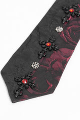 victorian goth necktie 
