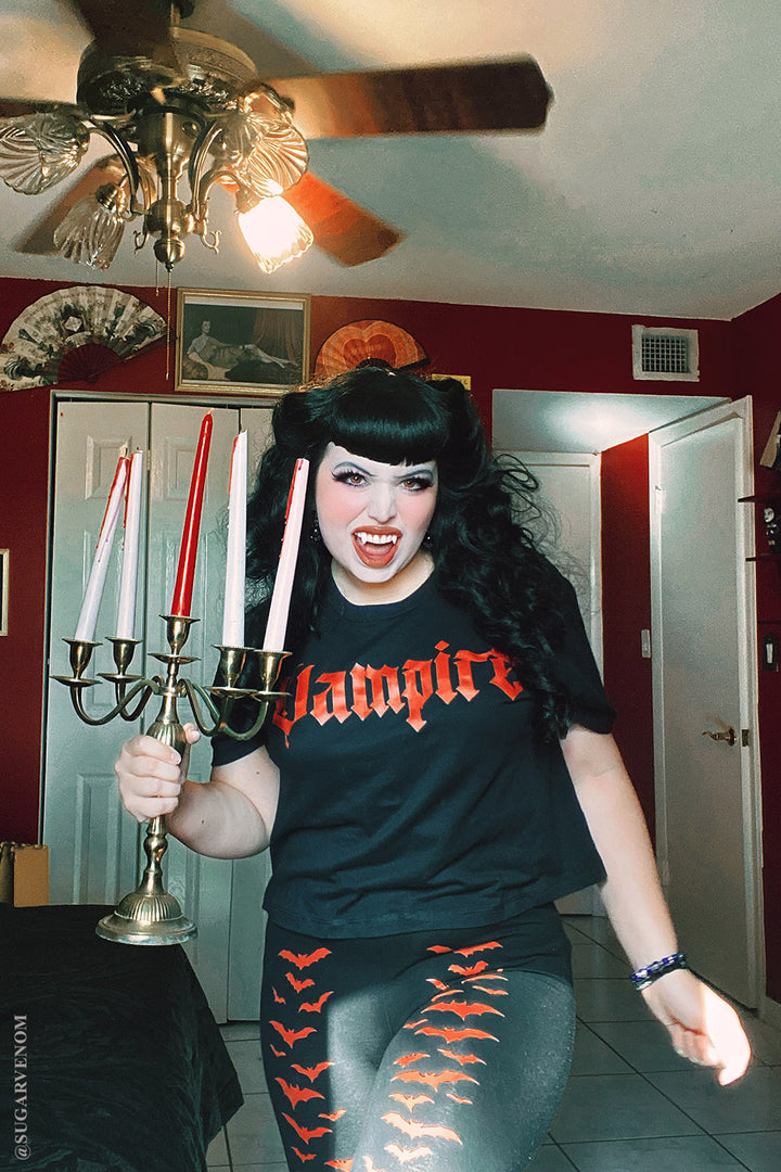 I'm a Vampire Crop Top