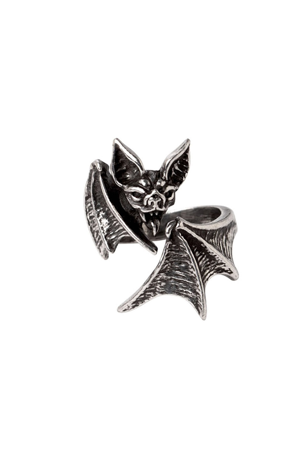 silver bat ring