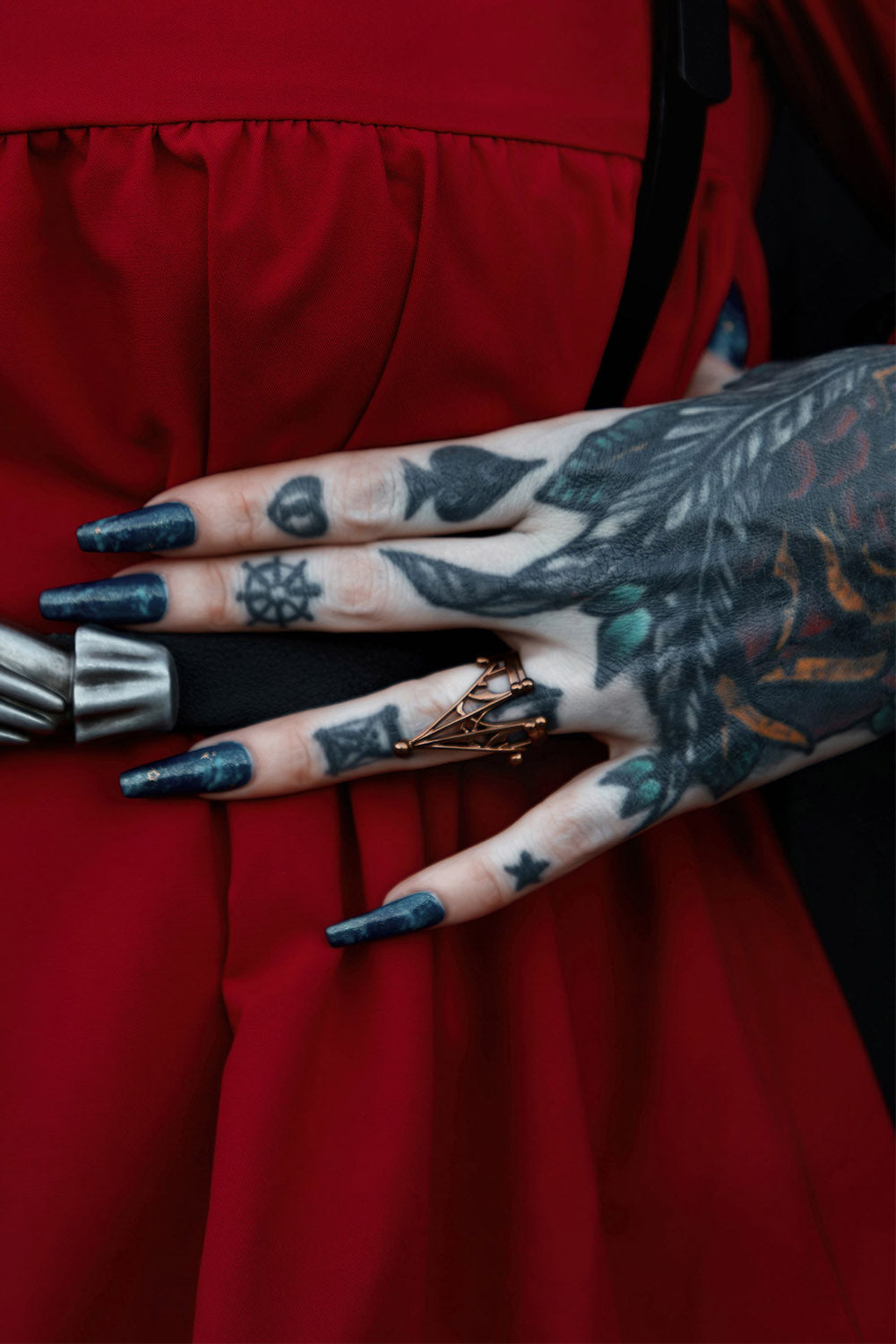 vampire gothic ring